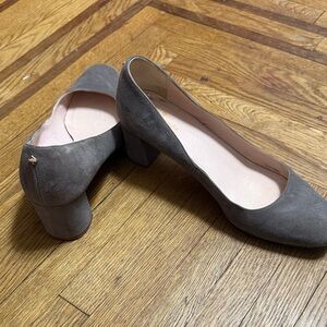 Kate Spade taupe Women's Block Heel Shoes